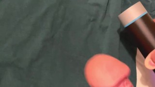 Fun with a massage gun... cum cum cum...