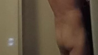 Showering my așa and my dick