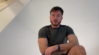 Personal trainer cbt ball stomping orgasm