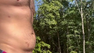 Pee Break From Farm Work While Father In Law Was Gone