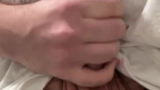 Closeup Quick Stroke and Cumshot