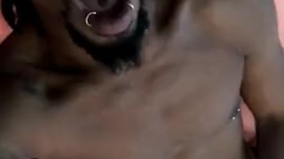 Daddy's pierced cock needs your mouth.