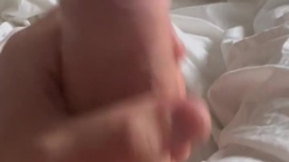 Big rock hard Morning wood