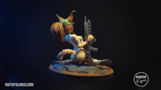 Fio Furry resine figure naked version