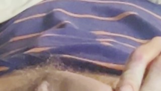 Chav Stroking in my bef