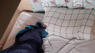 cam in step sons room guess what I caught!