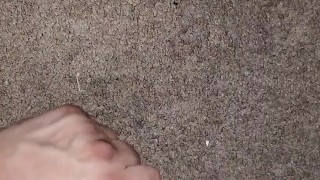 POV fantasy jerking off with a hairy man body