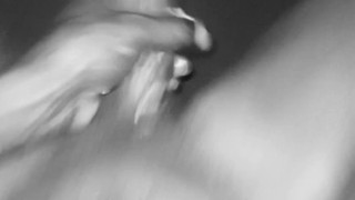 BBC jamaican masturbating to loud porn - cumshot at end