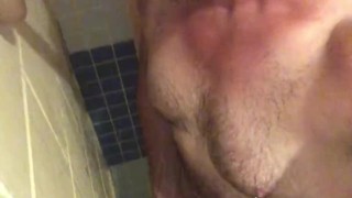 Public Shower Masturbation Compilation including dildo blowjob