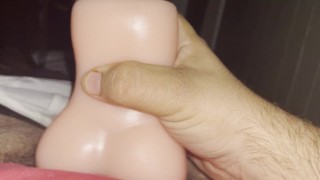 Cumming in fleshlight