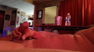 Daddy jerking off