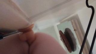 Up close toying this soft booty until I bust