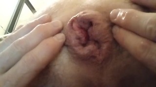 Stretching my gaping ass