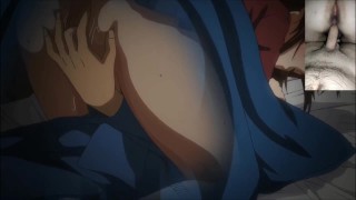MY Tia Se Excita Viendo Hentai SIN SENCURA Y Me La Tengo Que Follar