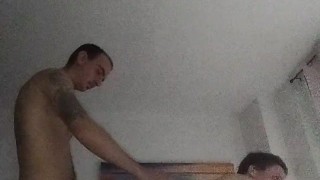 doggystyle on the chair, my man wasn't very hard today