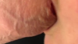 HD Close Up Foreskin suck - subscriber request
