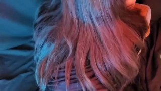 Bigboos ts sex without condom with her boyfrind after Halloweed