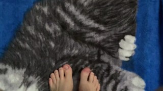 My seats and cut blanket so cute