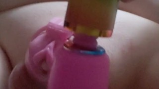 Slutty nonbinary switch's first prostate orgasm