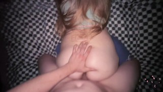 Compilation of fucking with a roommate, passionately sucks and fucks in doggy style