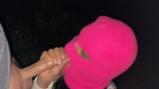 Sexo oral al aire libre con el novio de mi hermana