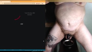 Slave trains his hungry hole