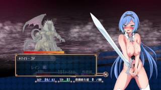 【#02エロゲー ナイトメアナイト~聖なる騎士と堕欲の魔術(体験版)実況】〇手に絡まれ発情し、シャワー中に全裸でオナニーしてしまい・・・(ファンタジーRPG同人エロゲー)