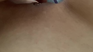 Delicious moan. Very wet pussy. Clit piercing. Masturbation💦