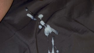 Bed Cumshot
