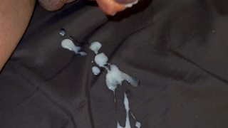 Bed Cumshot