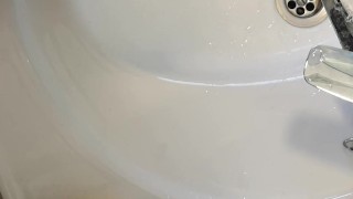 Morning Routine, Cum on Toothbrush to Wash Your Dirty Mouth