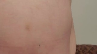 Fat slut sneaks around at work