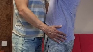 Such a sensual and sexy way to undress each other...