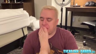 Kinky Donnie Troy Foot Worshipped By Blond Chub Matt