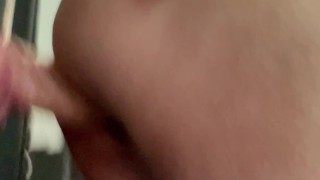 BORED and PLAYFULL IN CAR PARK Part one