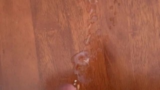 Young Hairy Cock Cums