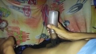 Jakol hanggang labasan - PINUTOK ANG TAMOD SA LOOB NG BOTE (cum inside the soft bottle)