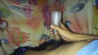 Jakol hanggang labasan - PINUTOK ANG TAMOD SA LOOB NG BOTE (cum inside the soft bottle)