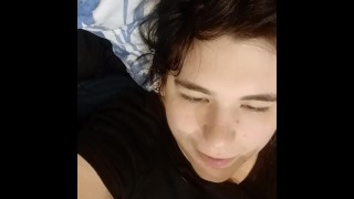 Free viewer request(1/15): I stroke my girldick and swallow my fluids. (Cumshot included)