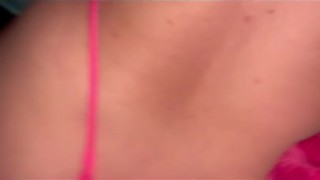 Russian Babe sneaking to get BBC late at night Tight white pussy