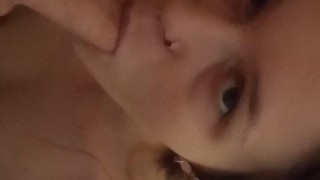 I Let Him Fuck My Throat In The Shower After Class☺️🚿😋🍆