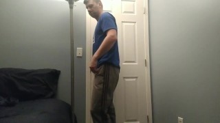 Strip Tease & Cumshot on Chest