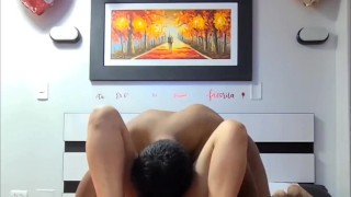 Gime rico, le encanta de perrito y me dice ¡HAY PAPI!