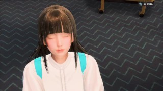 【期間限定】カフェでワンオペをしていた激カワ店員のおっぱいを揉みしだいてそのままセックス　3DCG　ROOMガール