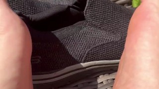 ManToes Feet In The Sun