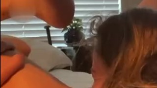 Real Lesbian Couple. POV. EAT OUT. SCISSOR