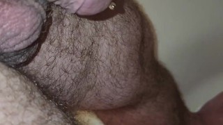 Pissing in the shower