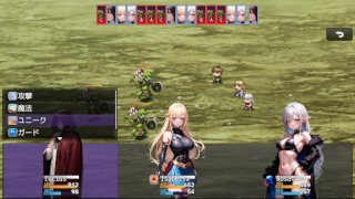【#02セレスティスの塔の征服(体験版)実況】金髪爆乳女剣士のおっぱいを背後から揉んで、パイズリフェラでぶっかけ口内射精させてもらい・・(ファンタジーRPG同人エロゲー hentai game)