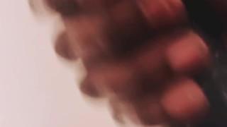 VERBAL DADDY DICK JERK BY WINDOW IN STORM (ASMR)