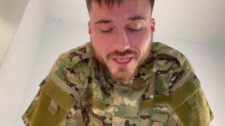 Farting interrogation from soldier